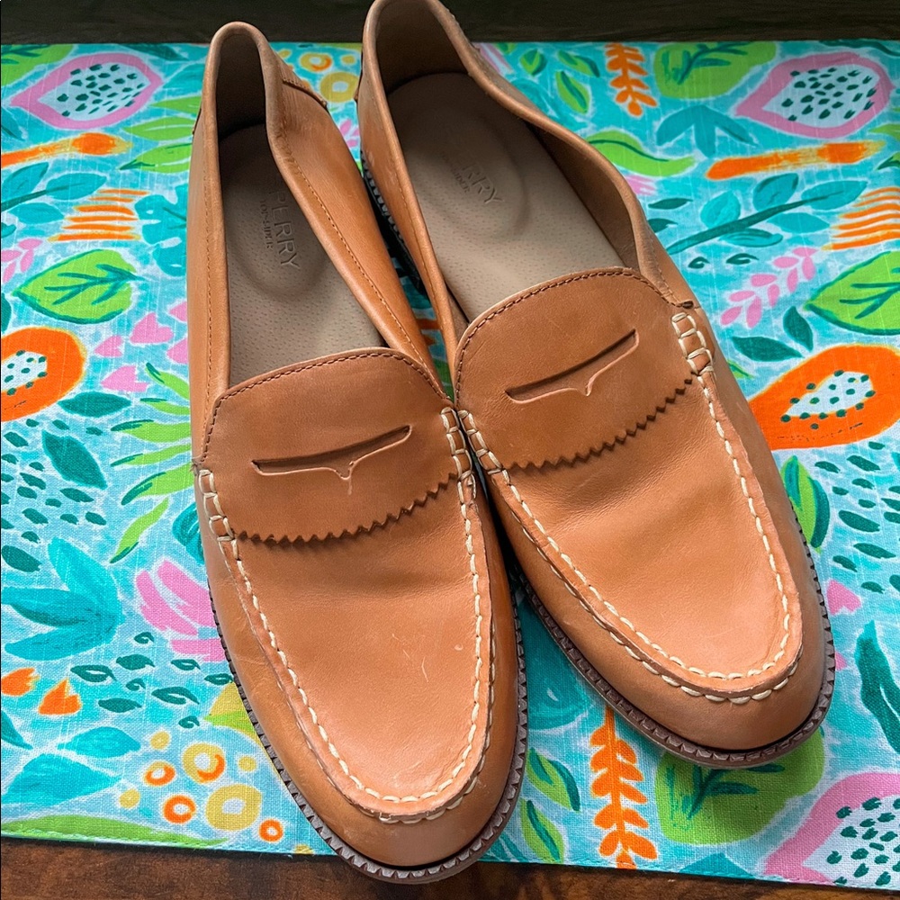 Sperry Seaport Leather Penny Loafers